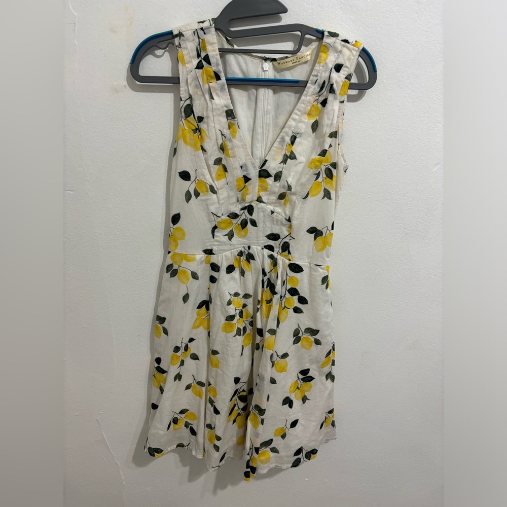 Wayward Fancies - Lemon Print Dress